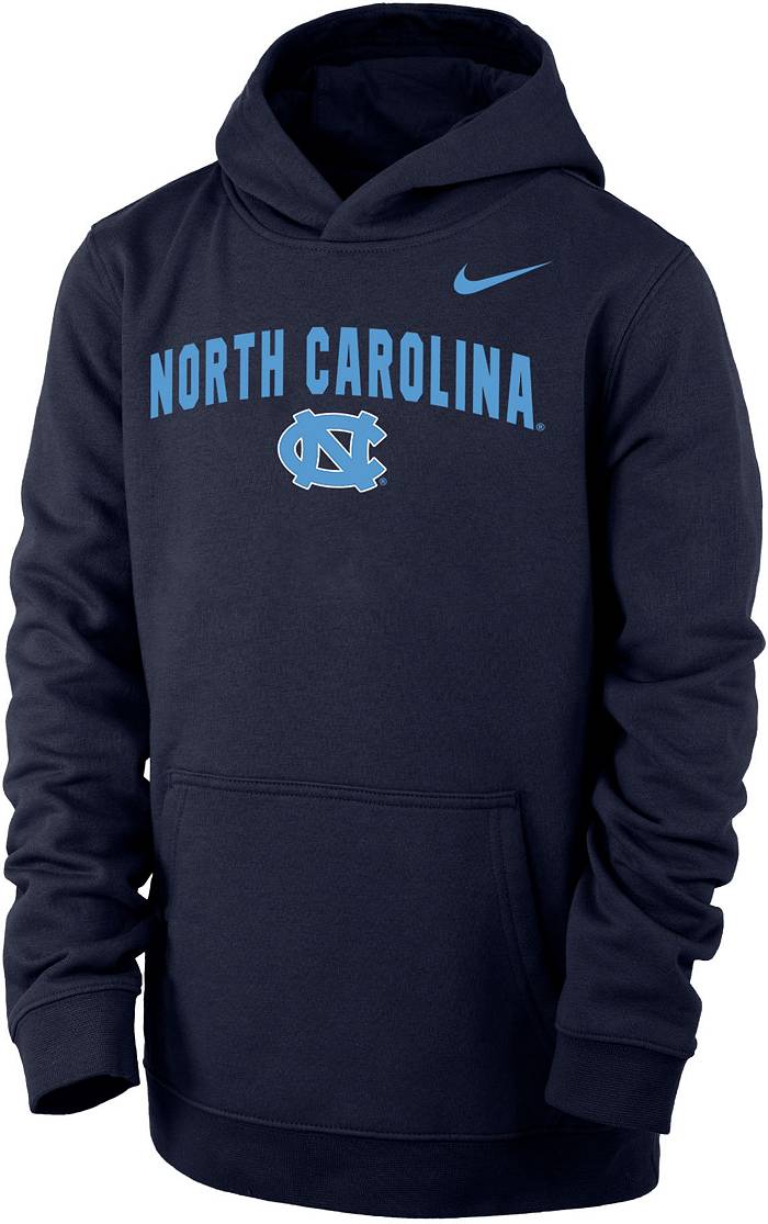 Youth Nike Carolina Blue North Carolina Tar Heels Cotton Logo T-Shirt