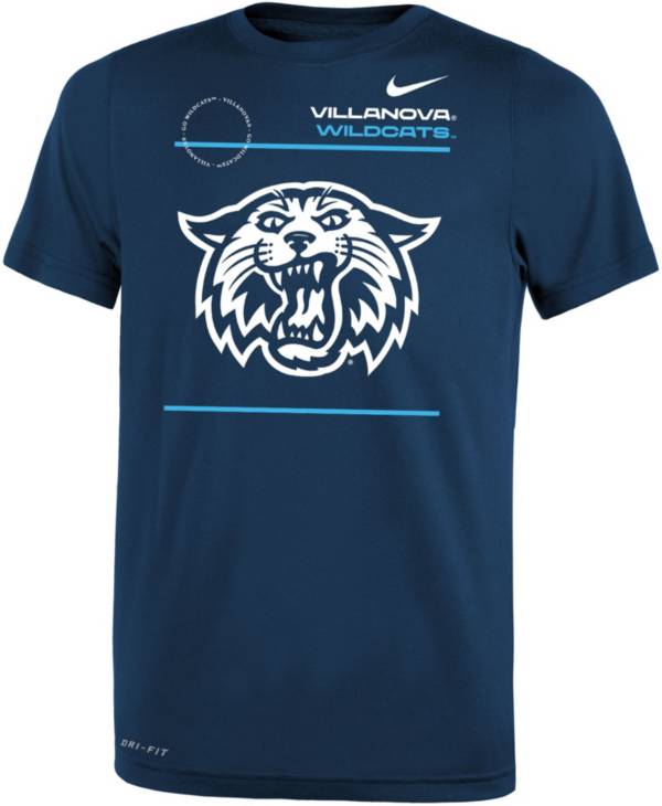 Nike Youth Villanova Wildcats Navy Dri-FIT Legend T-Shirt