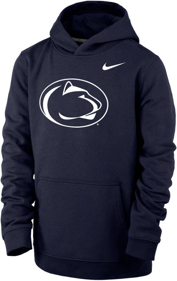 Nike Youth Penn State Nittany Lions Blue Club Fleece Pullover Hoodie product image