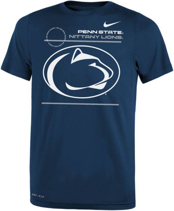 Nike Youth Penn State Nittany Lions Blue Dri-FIT Legend T-Shirt product image