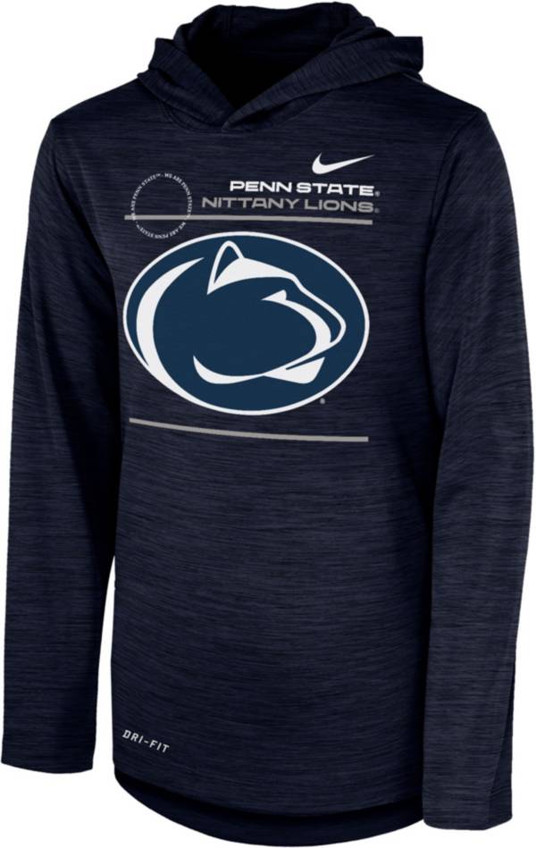 Nike Youth Penn State Nittany Lions Blue Velocity Hoodie product image