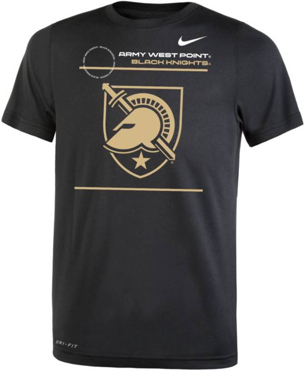 Nike Youth Army West Point Black Knights Dri-FIT Legend Black T-Shirt product image