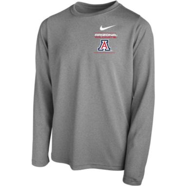 sorry, Nike Youth Arizona Wildcats Grey Dri-FIT Legend Long Sleeve T-Shirt is currently out of stock