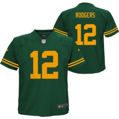 sorry, Nike Little Kid's Green Bay Packers Aaron Rodgers #12 Green Game Jersey is currently out of stock