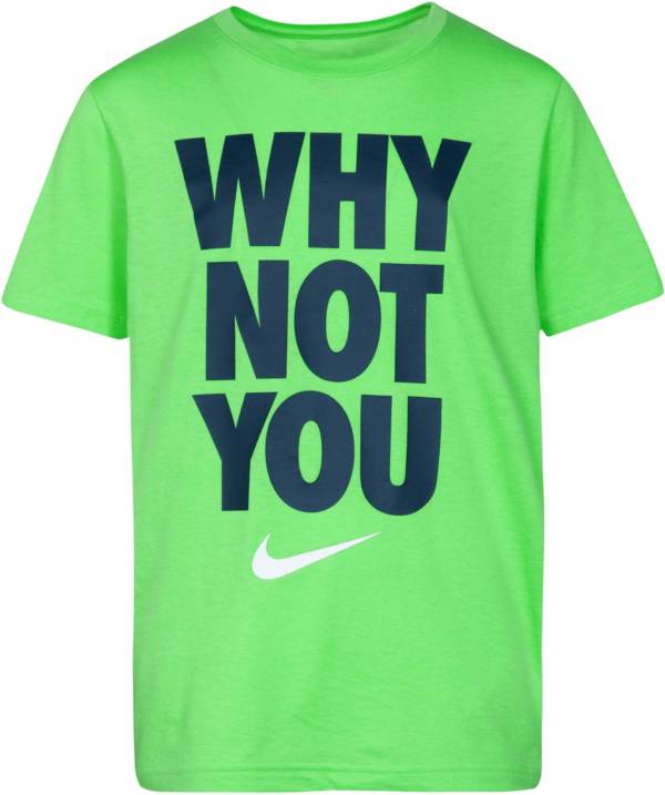Nike 3BRAND Kids Why Not You Short Sleeve T-Shirt