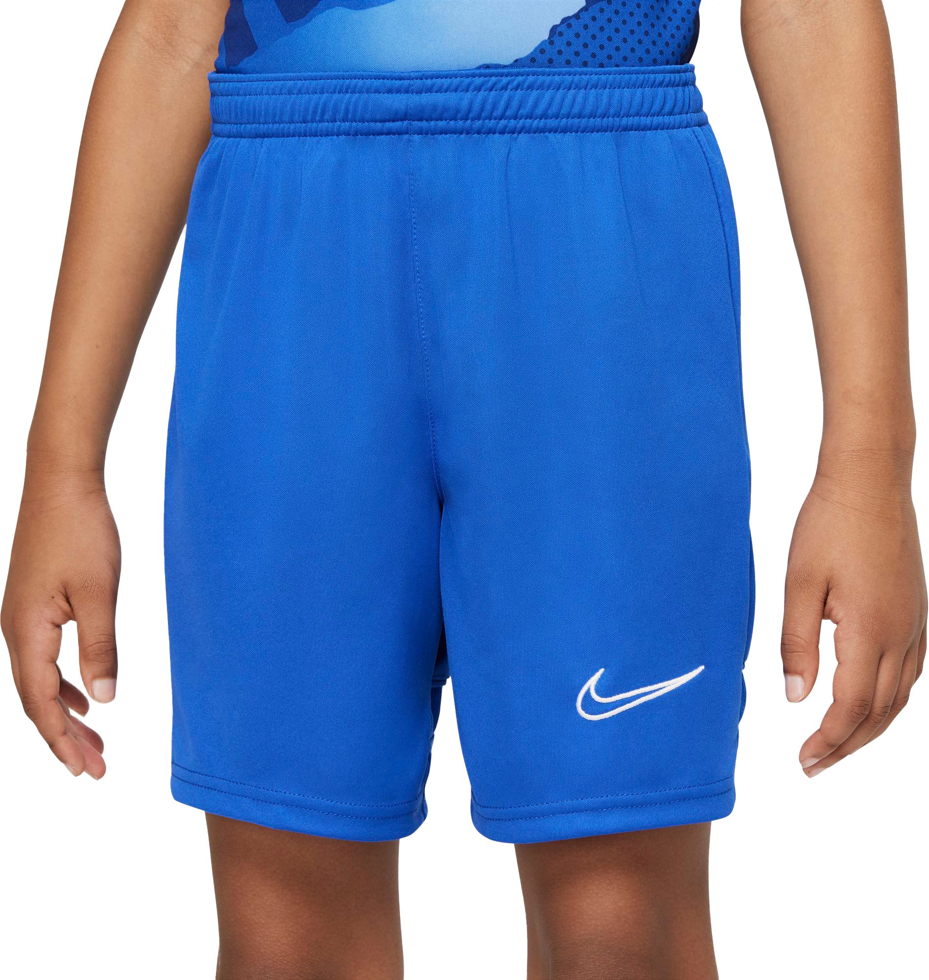 nike royal blue soccer shorts