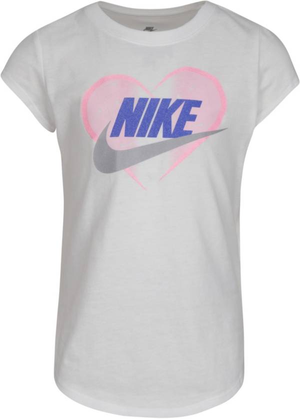 Nike Toddler Girls' Heart Short Sleeve Graphic T-Shirt product image