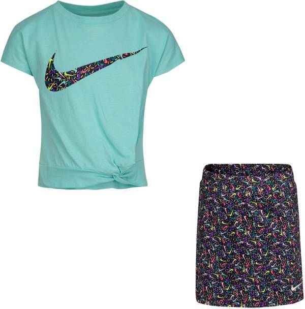 Nike Little Girls' Sprinkle T-Shirt and Skort Set