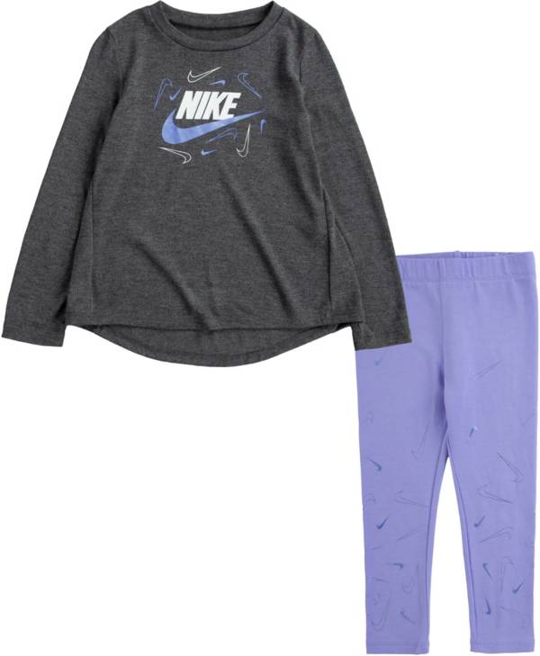 Nike Infant Girls' Swooshfetti Leggings Set