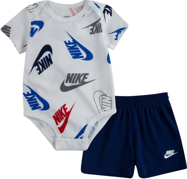 Nike Infant Boys' Futura Printed Bodysuit and Shorts Set