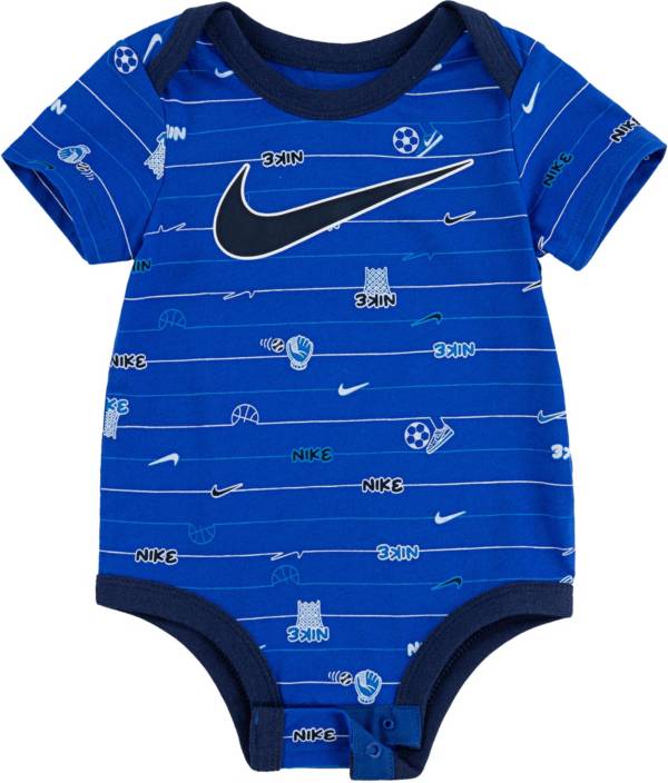 Nike Infant Boys' Sports Ball Striped Onesie