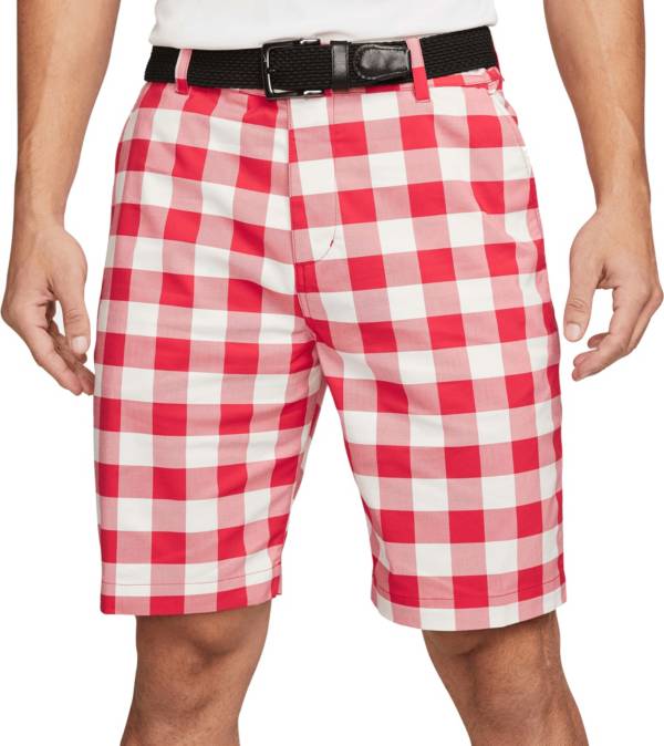 Mens sales plaid shorts