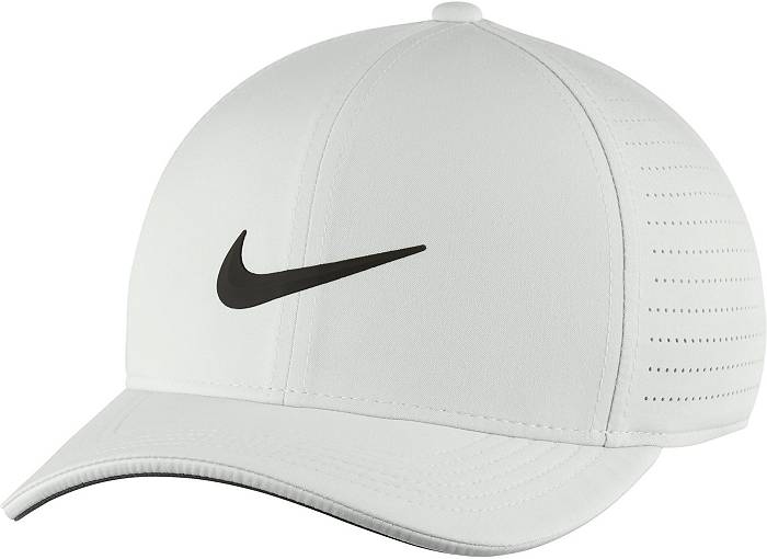 Nike Dri-Fit ADV Rise Hat White M/L