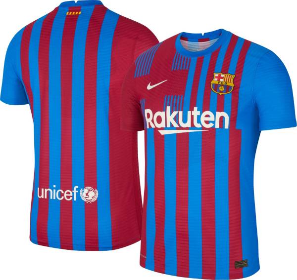 Nike Men's FC Barcelona '21 Vapor Authentic Match Home Jersey