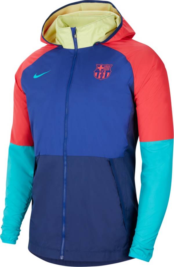 Nike Men's FC Barcelona AWF Lite Royal Jacket product image