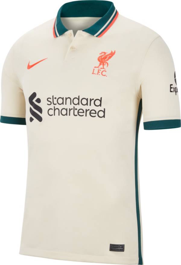 Nike Men's Liverpool FC '21 Breathe Stadium Away Replica Jersey
