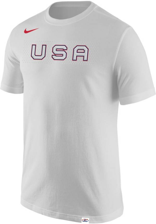 Nike USA Hockey 2022 Olympics White T-Shirt product image
