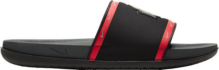 Nike Men's Offcourt Ohio State Slides, Black/Grey/Red