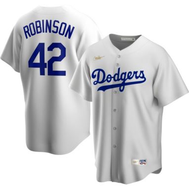 sorry, Nike Men's Brooklyn Dodgers Jackie Robinson #42 White Cool Base Jersey is currently out of stock
