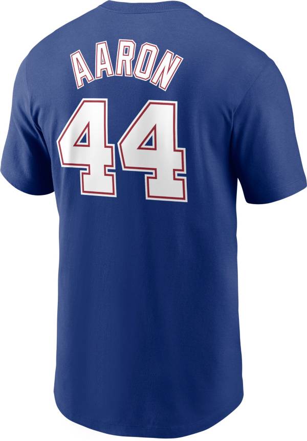 Hank aaron on sale jersey shirt