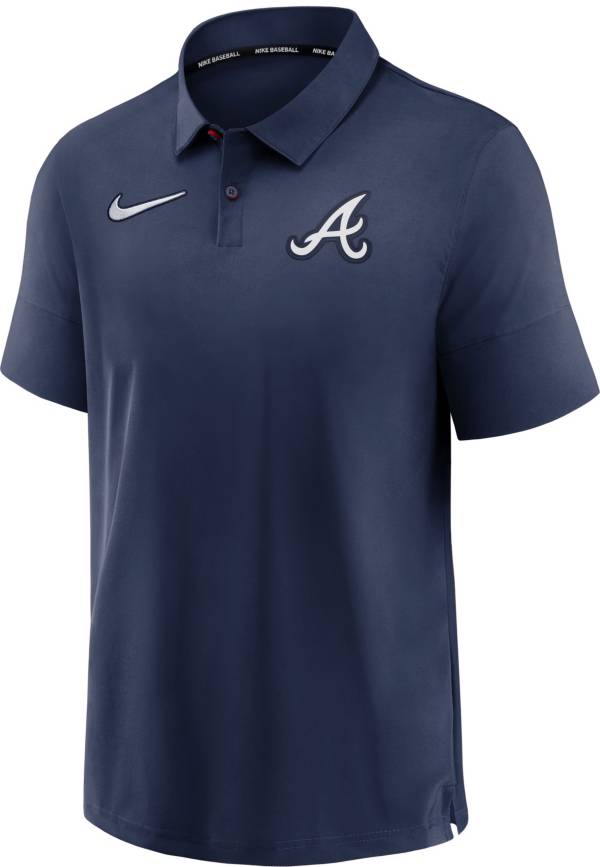 Nike Men's Atlanta Braves Flux Polo