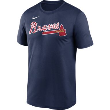 sorry, Nike Men's Atlanta Braves Navy Wordmark Legend T-Shirt is currently out of stock