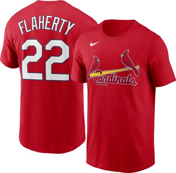 Nike Men's St. Louis Cardinals Jack Flaherty #22 Red T-Shirt