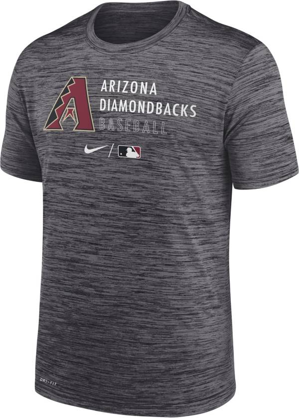 Nike Men's Arizona Diamondbacks Black Authentic Collection Velocity Practice T-Shirt