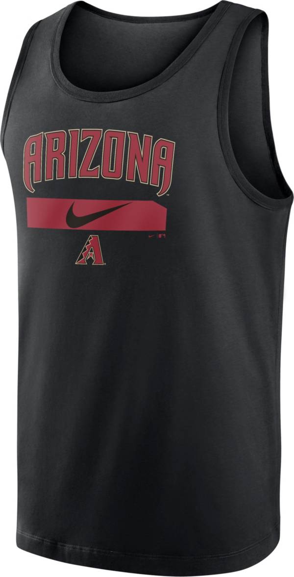 Nike Men's Arizona Diamondbacks Black Cotton Tank Top