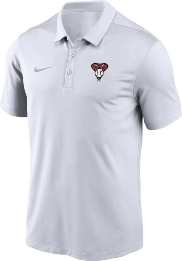 Nike Men's Arizona Diamondbacks White Franchise Polo