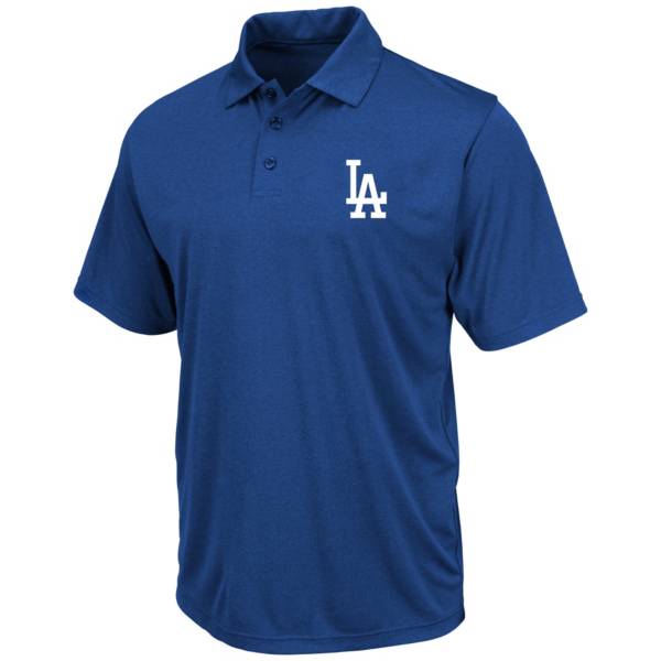 Nike Men's Big and Tall Los Angeles Dodgers Royal Birdseye Polo product image