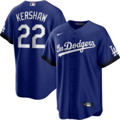 sorry, Nike Men's Los Angeles Dodgers Clayton Kershaw #22 2022 City Connect Cool Base Jersey is currently out of stock