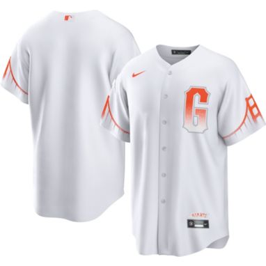 sorry, Nike Men's San Francisco Giants White 2021 City Connect Cool Base Jersey is currently out of stock