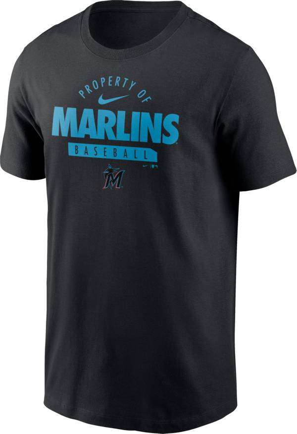 Nike Men's Miami Marlins Property Logo T-Shirt