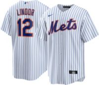 MLB New York Mets (Francisco Lindor) Men's Replica Baseball Jersey.