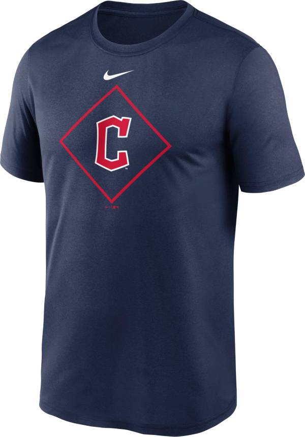 Nike Men's Cleveland Guardians Navy Legend Icon T-Shirt