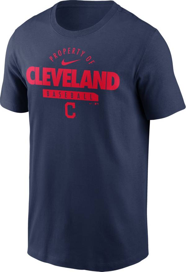 Nike Men's Cleveland Indians Property Logo T-Shirt