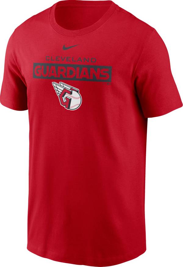 Nike Men's Cleveland Guardians Red Graphic T-Shirt product image