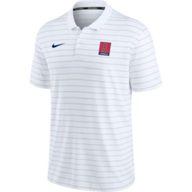 sorry, Nike Men's Los Angeles Angels White Striped Polo is currently out of stock