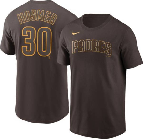 Nike Men's San Diego Padres Eric Hosmer #30 Brown T-Shirt product image