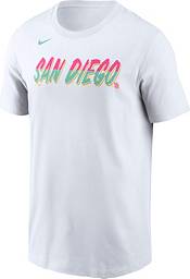 Nike Men's San Diego Padres 2022 City Connect Wordmark T-Shirt