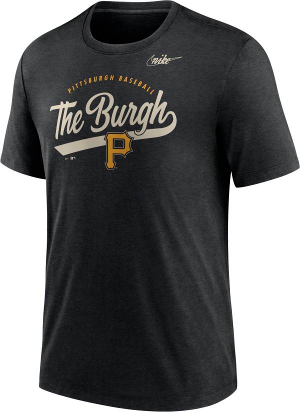 Nike Men's Pittsburgh Pirates Black Nickname T-Shirt