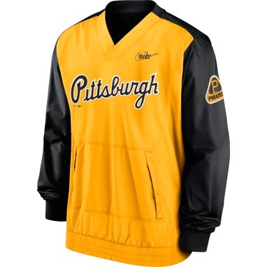sorry, Nike Men's Pittsburgh Pirates Black V-Neck Pullover Jacket is currently out of stock