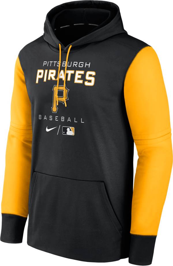 Nike Men's Pittsburgh Pirates Black Therma-FIT Hoodie product image