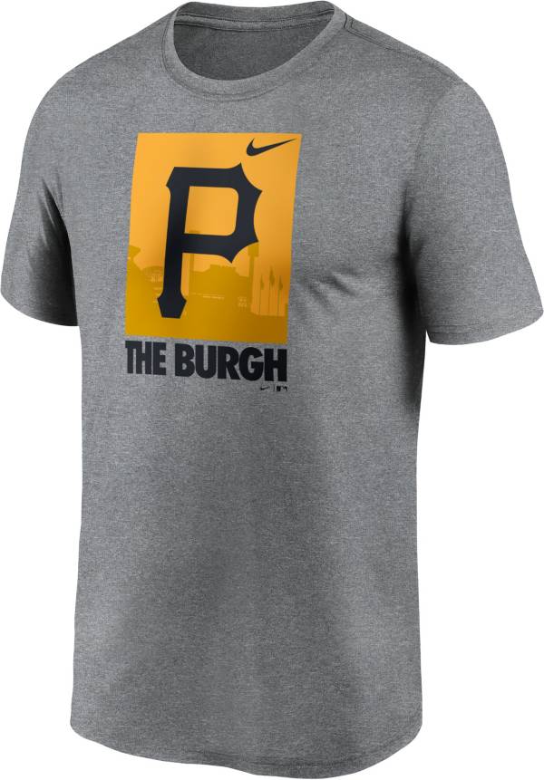 Nike Men's Pittsburgh Pirates Gray Local Legend T-Shirt