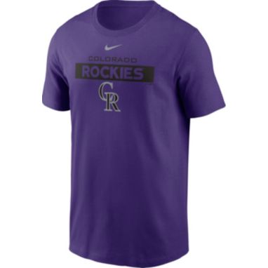 sorry, Nike Men's Colorado Rockies Purple Cotton T-Shirt is currently out of stock