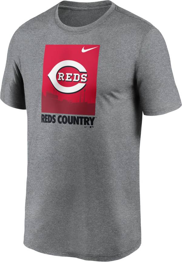 Nike Men's Cincinnati Reds Gray Local Legend T-Shirt