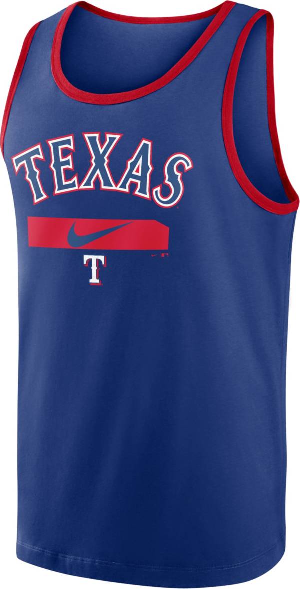 Nike Men's Los Angeles Angels Blue Cotton Tank Top product image