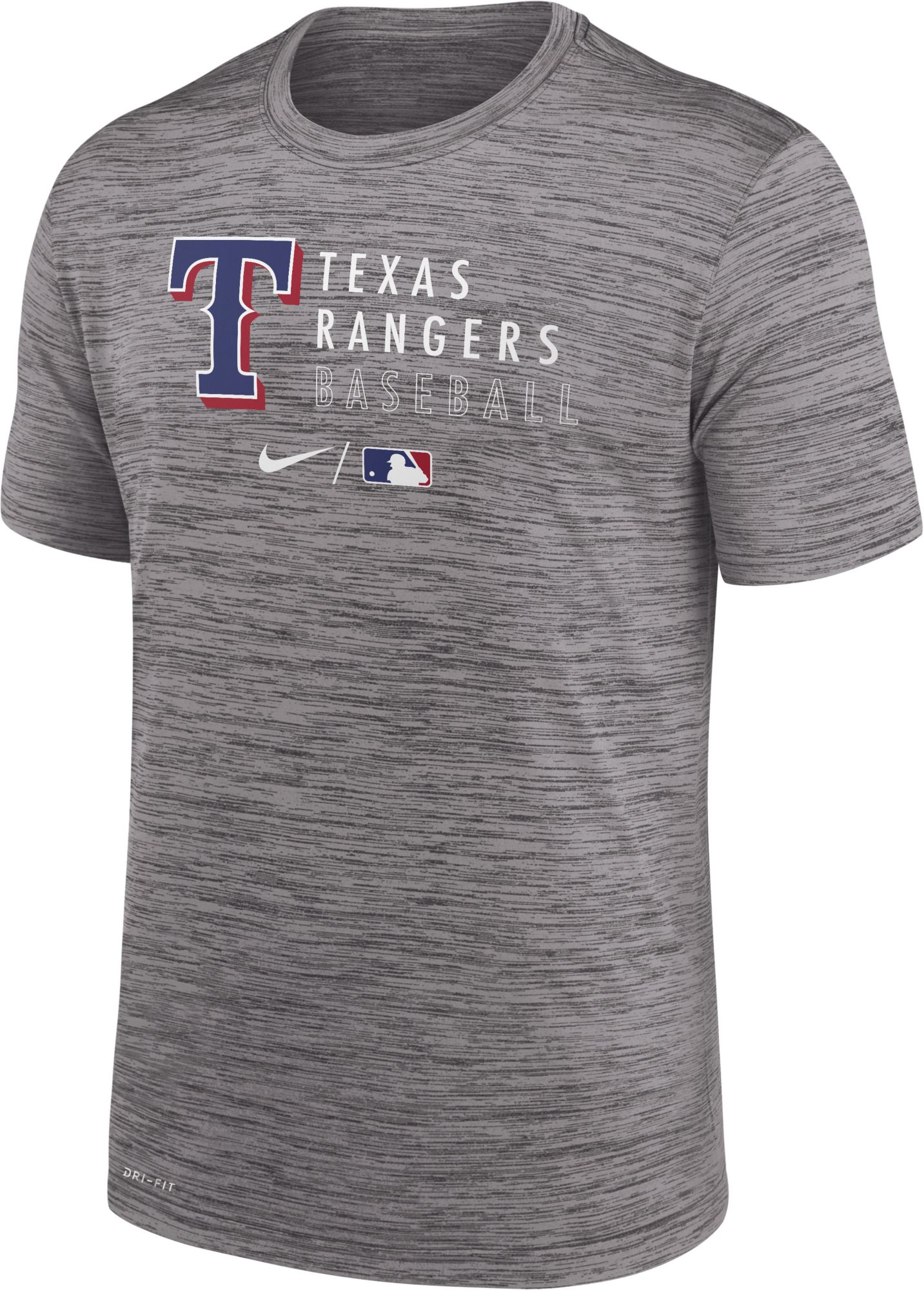 grey texas rangers shirt