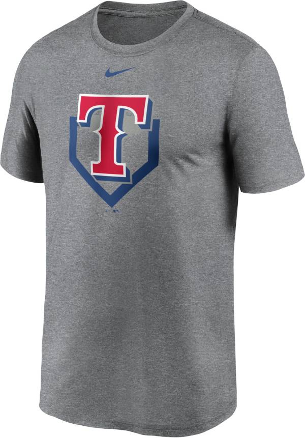 Nike Men's Texas Rangers Grey Icon T-Shirt